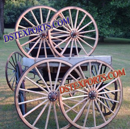 HORSE CARRIAGE WHEELS