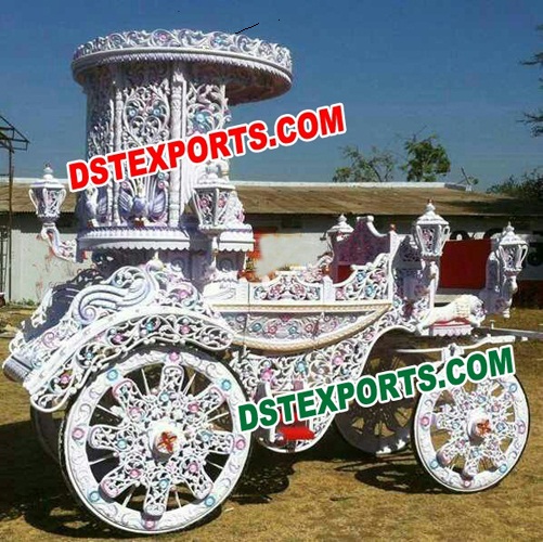 ROYAL INDIAN WEDDING HORSE BUGGY