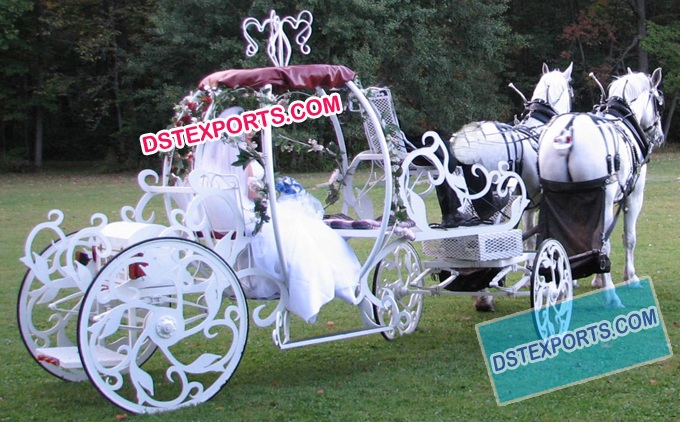 Wedding Bride Entry Cinderella Carriage