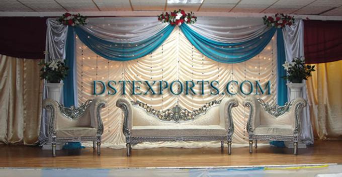 Asian Wedding Silver Furnitures