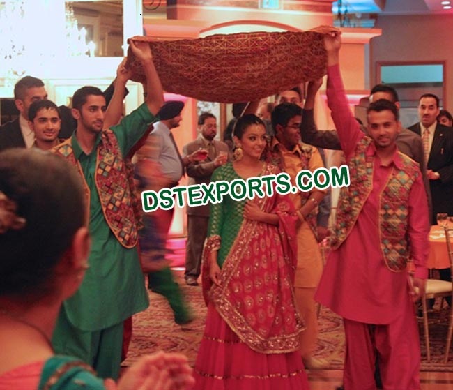 Punjabi Wedding Phulkari Umberala