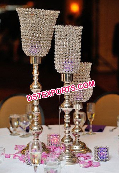 Wedding Table Lamp Type Crystal Stand