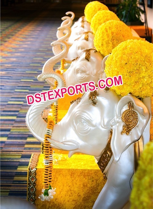 Indian Wedding Decor Elephant Statues