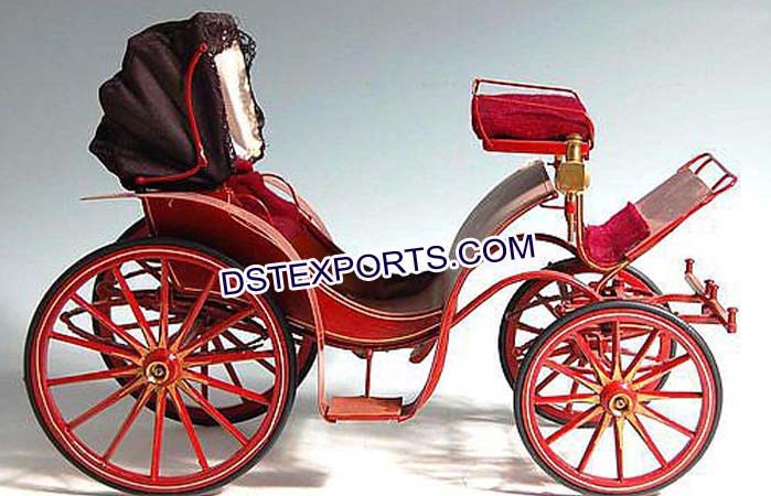 Wedding Mini Two Seater Victoria Carriage