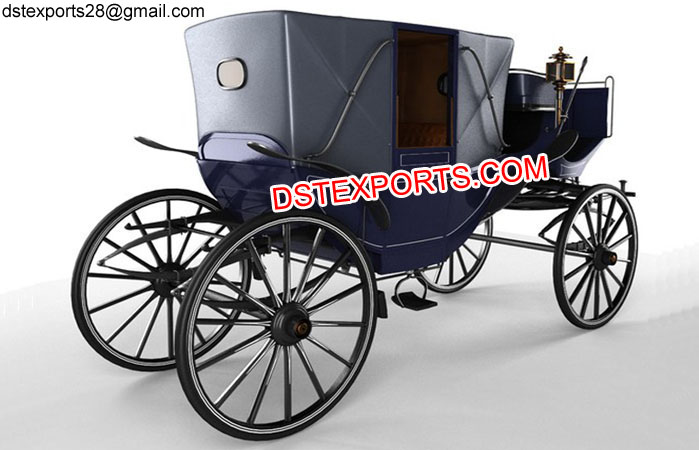Wedding Covered Royal Horse Carriage