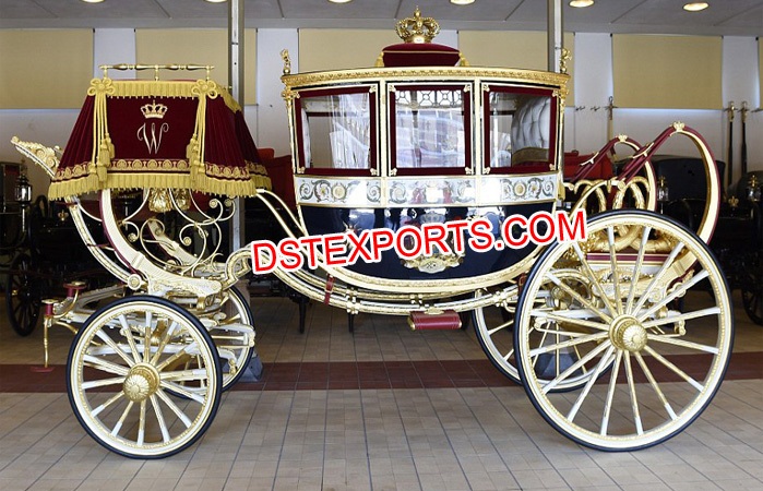 Ancient Wedding Royal Horse Carriage
