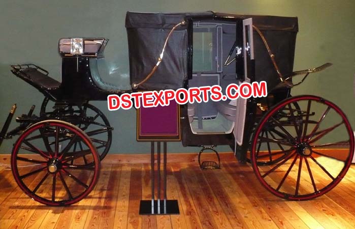 Wedding Black Horse Carriage