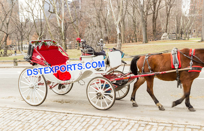 Wedding Victoria Horse Buggy