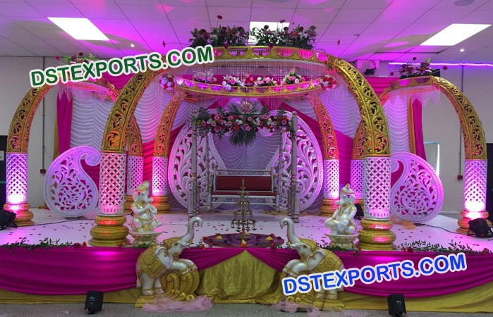 Elephant Trunk Mandap For Wedding