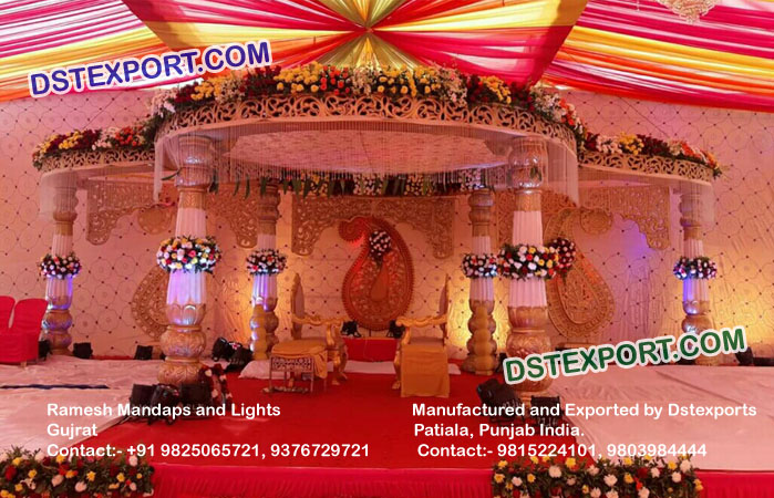 Gujrati Mandap For Indian Wedding