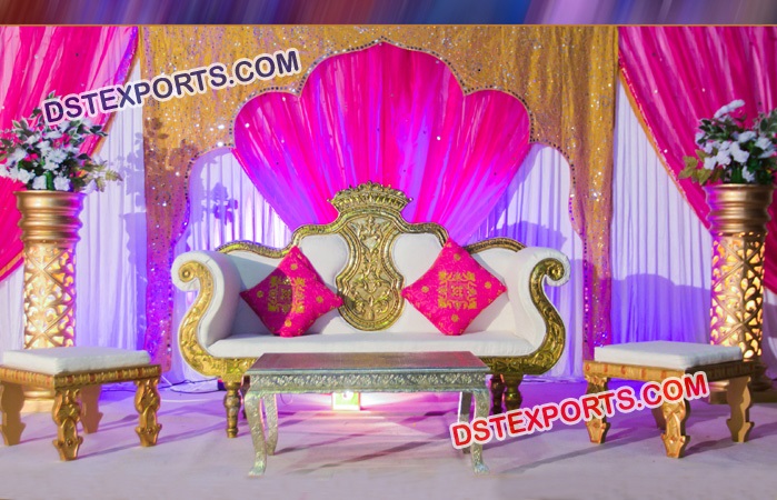 Royal Crown Wedding Sofa