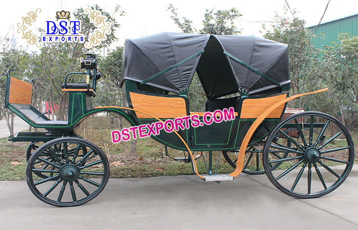 Royal Horse Drawn Covered Buggy