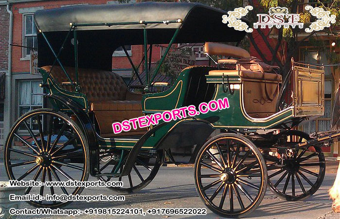 Traditional Victoria Horse Buggy Carriage