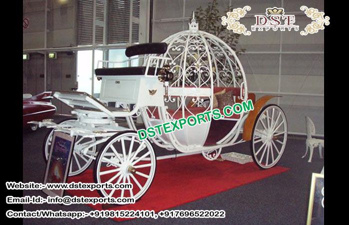 Stylish Cinderella Horse Buggy for Wedding