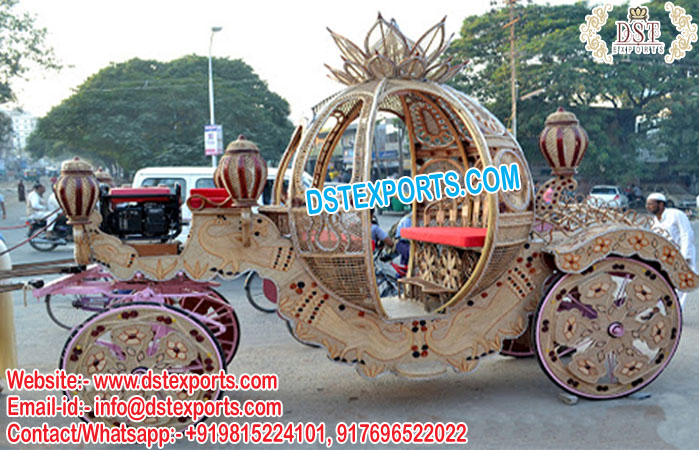 Royal Antique Design Cinderella Horse Carriage