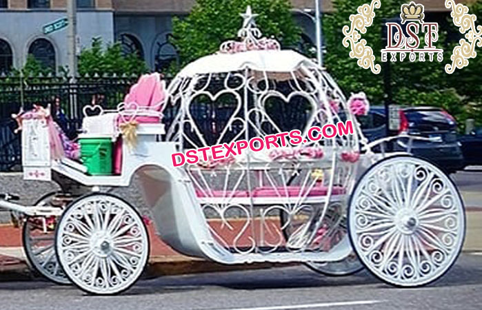 Queen Wedding Cinderella Coach California