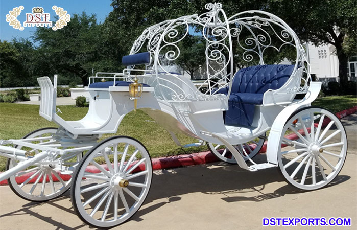 Mini Horse Drawn Pumpkin Carriage for Sale