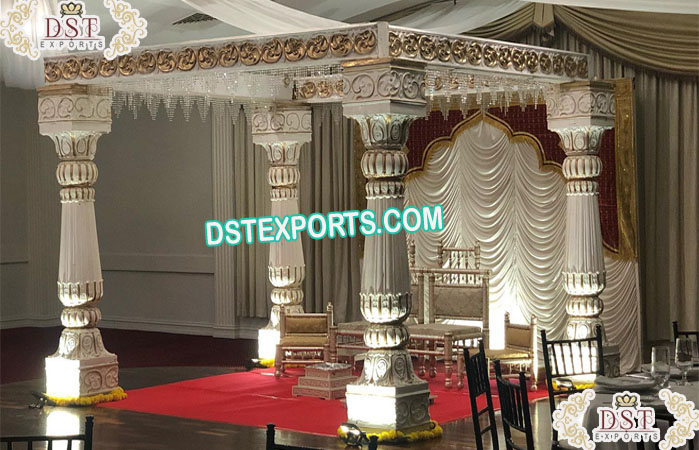 Indian Ceremony FRP Roman Wedding Mandap