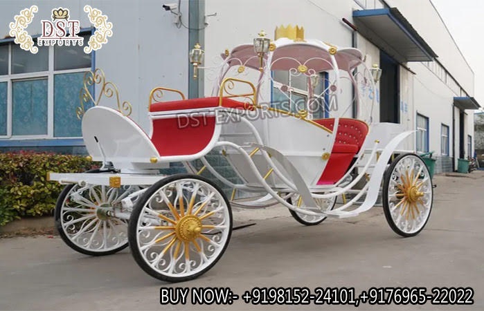 Trending White Cinderella Pumpkin Carriage USA