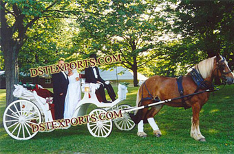 Victoria Horse Wedding Carriages