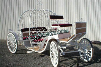 Decorated Cinderella Horse Carriages