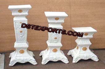 Wedding New Design Aisleway Fiber Pillars