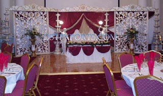 New Wedding Fiber Carved Stage Set