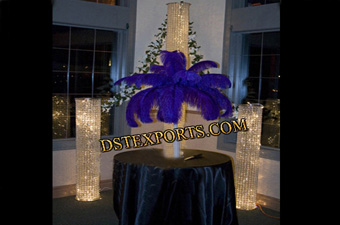 Wedding Lighted New Crystal Columns