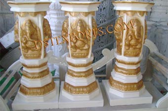 Wedding Small Ganpati Dev Pillars