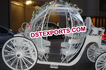 White Beauty Cinderella Horse Carriages