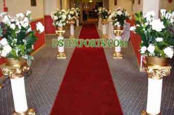 Wedding New Walk Way Corridor Pillars