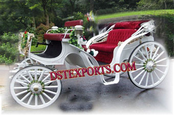 Wedding White New Victoria Carriages