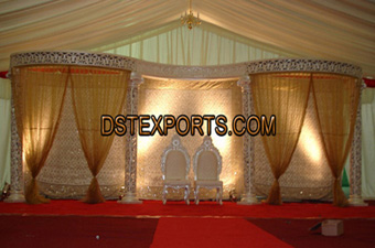 Wedding Fiber Carved Stage Set