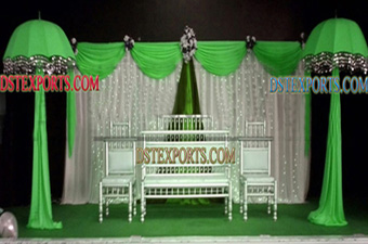 Muslim Wedding Mehandi Stage Decors