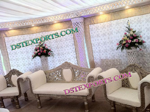 MUSLIM WALIMA LIGHTED STAGE SET