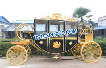 Stylish Royal Family Horse Carriages