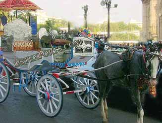 Indian Wedding Horse Drawn Baghi Manufacturer