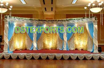 Wedding Designer Fiber Crystal Stage Set