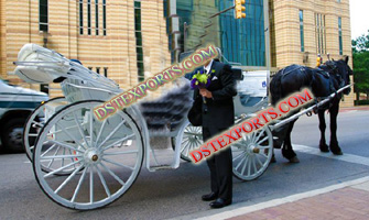 HORSE DRAWN WEDDING CARRIAGE