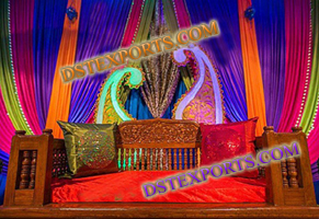 WEDDING COLOURFUL MEHANDI STAGE