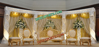 WEDDING CRYSTAL STAGE DECORS