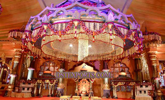 WEDDING STAGE CRYSTAL DECORS