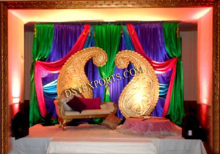 WEDDING STAGE DECORATED MANGOS