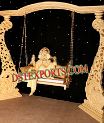 WEDDING GOLDEN CARVED JHULA