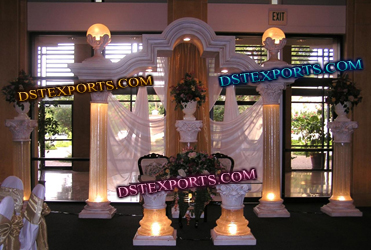 WEDDING LIGHTED ROMAN STAGE SET