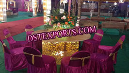INDIAN WEDDING LIGHTED TABLES
