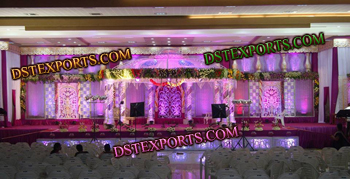 LATEST INDIAN WEDDING STAGE SET