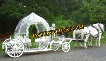 CINDERALLA PUMPKIN COVERED CARRIAGE