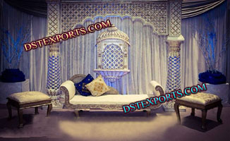 ROYAL MUSLIM WEDDING STAGE SET