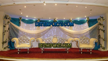 NEW MUSLIM WALIMA STAGE SET